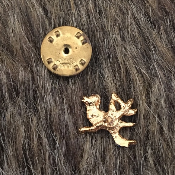 Set of two Ballou mid century blue bird Tac pins - Picture 7 of 9